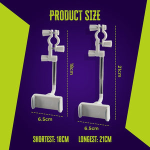 360º Retractable Rearview Phone Mount